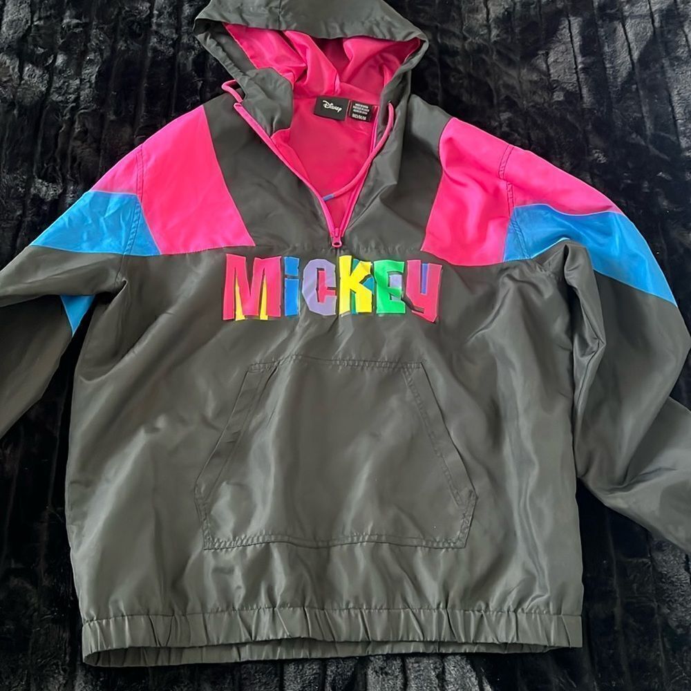Mickey Mouse Pullover Hooded Jacket